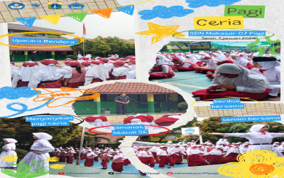 Pagi Ceria: Langkah Awal Bahagia Menuju Sekolah Menyenangkan di SDN Makasar 07 Pagi